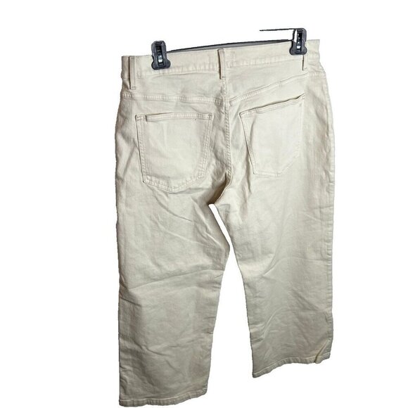 Madewell $128 Petite Perfect Wide Leg Jean Vintage Canvas Size P32 NM945 - Picture 7 of 8